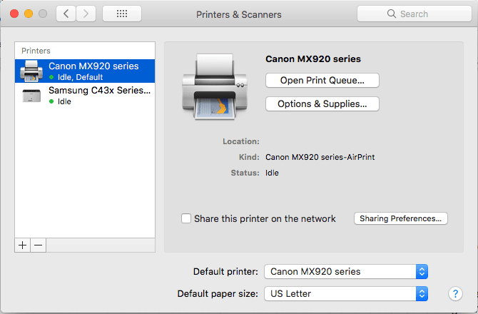 samsung print for mac
